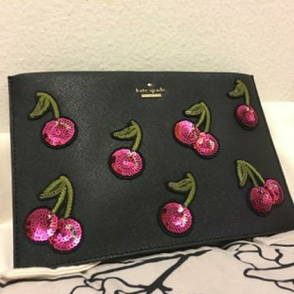 Kate Spade clutch/crossbody Cherries